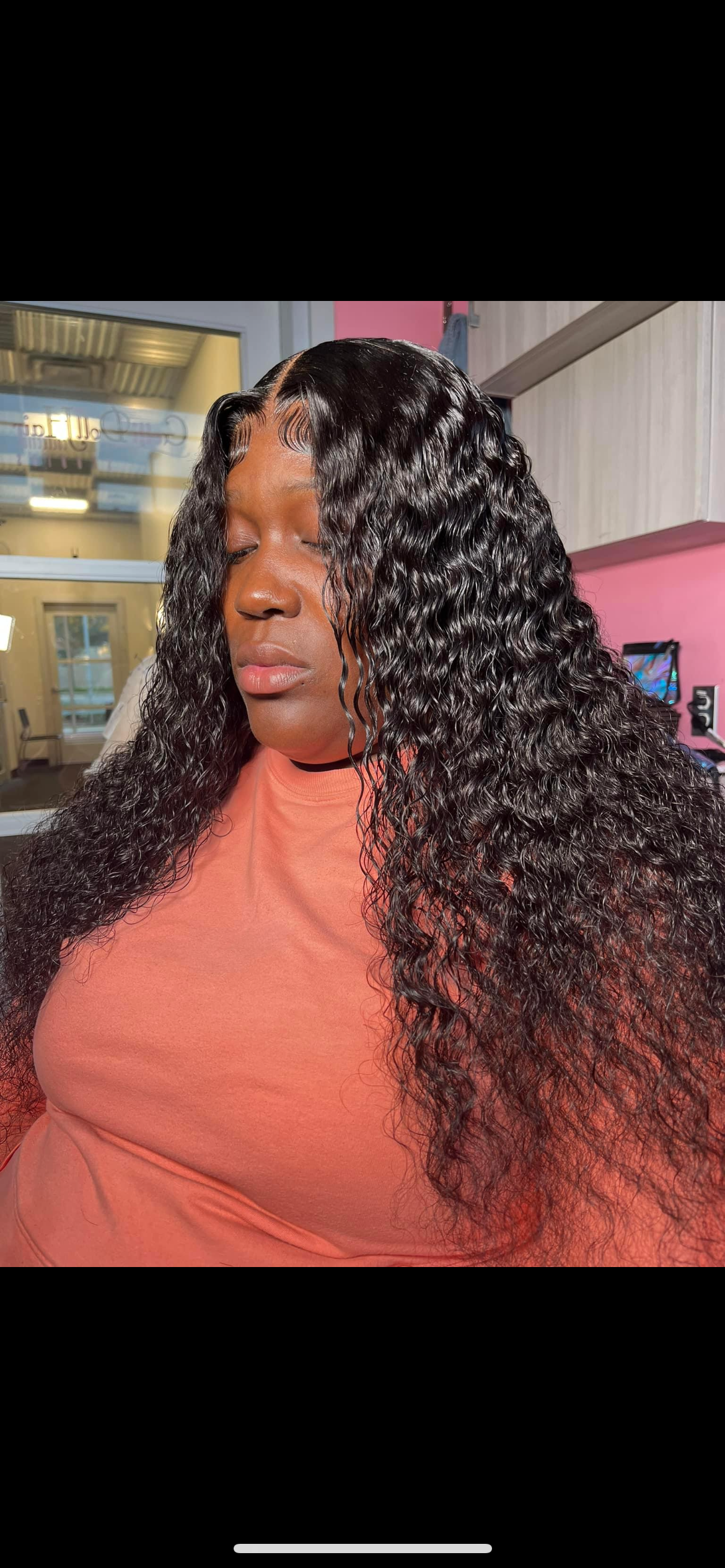 5x5 Deep Wave Closure Wigs