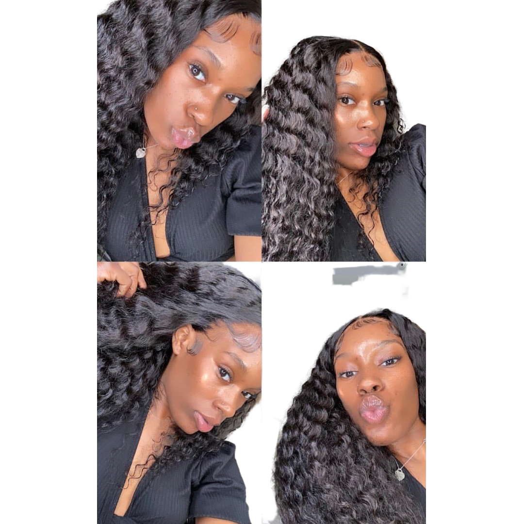 13x4 Deep Wave Frontal Wigs